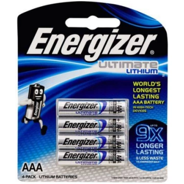Akumulators, ENERGIZER, ENERGIZER ULTIMATE LITHIUM