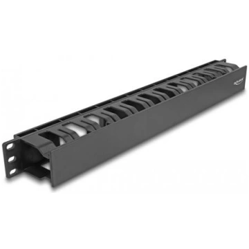 Delock 19 Cable Management Drawer 1 HE black plast