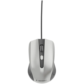 MOUSE USB OPTICAL BLACK/SILVER/MUS-4B-01-BS GEMBIR