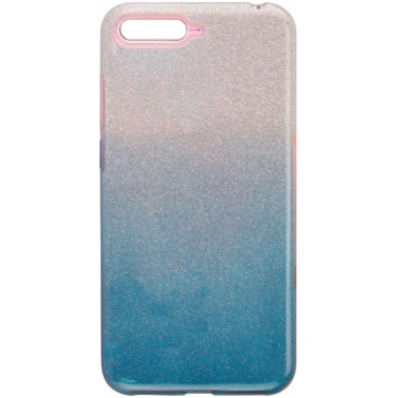 iLike Huawei Y6 2018 Gradient Glitter 3in1 case Bl