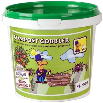 Koncentrēta kompostēšanas līdzeklis COMPOST GOBBLE