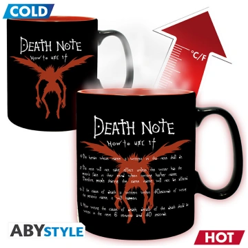Death Note L & Light Heat Change Mug 460ml