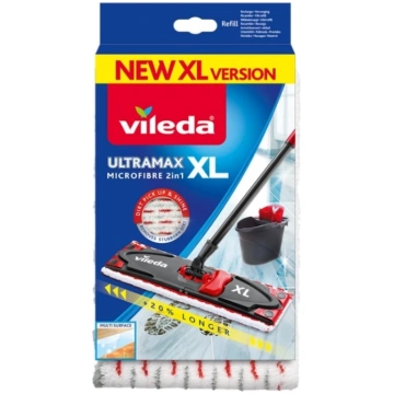 Mop spilventiņš Vileda UltraMax XL sarkans balts 1