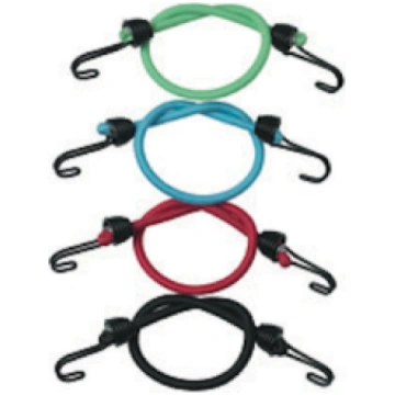 3018EURDAT | Mini bungee cords with steel hook 25c