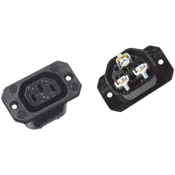 Bachmann IEC320 C13 socket outlet, with screw conn