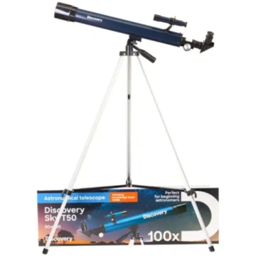 Discovery Sky T50 teleskops ar grāmatu