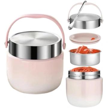 Termos pārtikas trauks, 1200 ml, putras, zupa, pār