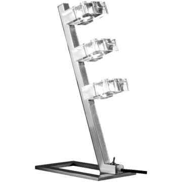 INUA 3xG9/33W, NICKEL SATIN LUXERA