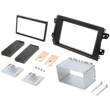 Radio frame; Fiat; 2 DIN; black | RAM-40.535.1 | M