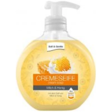 SOFT & GENTLE krēmziepes Piens & Medus, 500 ml F.1