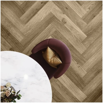 Kvarca vinila grīda Highland Oak Herringbone - Roa