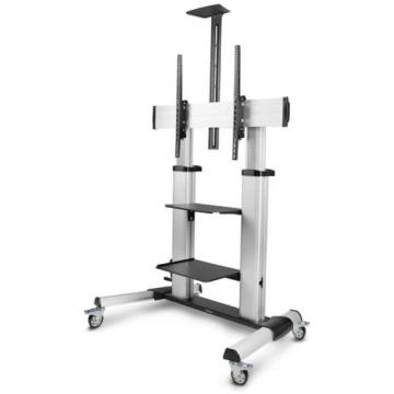 StarTech.com Rolling TV cart/stand on wheels for 6