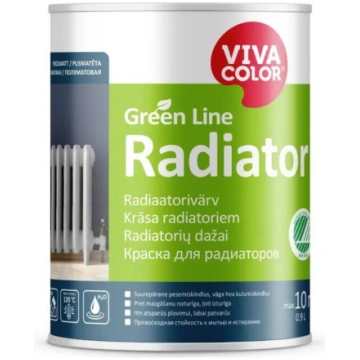 Radiator pusmatēta krāsa radiatoriem Green Line 0,