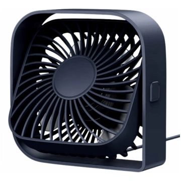 Mini galda ventilators USB, zils - desk fan, mini 