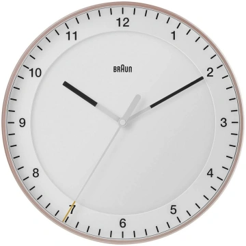 Braun Braun BC 17 PW DCF Radio wall clock pink/whi