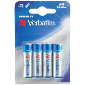 Baterijas Verbatim AA Alkaline 49921V