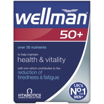 WELLMAN 50+ tabletes N30