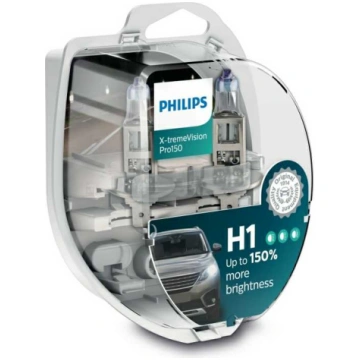 Philips H1 X-treme Vision Pro 150% duo 2pcs/set ( 