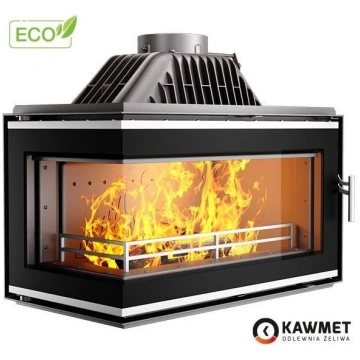 Čuguna ieliktnis kamīnam KAWMET W16 LB 13,5 kW ECO