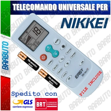 TELECOMANDO UNIVERSALE PER CLIMATIZZATORE CONDIZIO