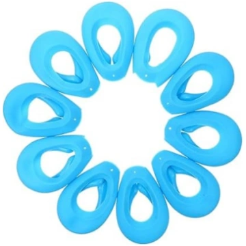 MAGICLULU 5 Paar Leichte Silikon Ohrenschützer zum