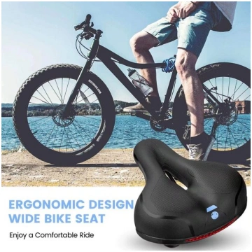 Velosipēda sēdeklis, lēni atsitiens Memory Foam ve