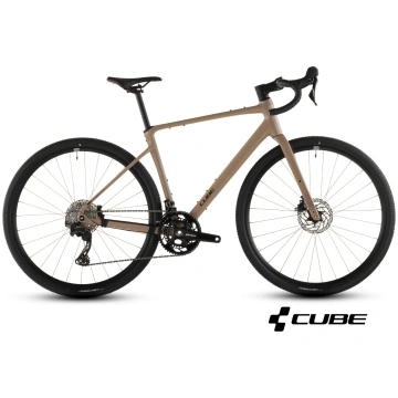 CUBE NUROAD RACE gravel velosipēds - cappuccino´n´