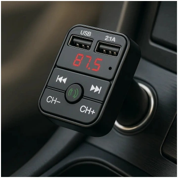 FM MP3 Bluetooth automašīnas raidītājs Riff RF-CAR