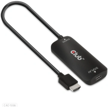CLUB3D HDMI + Micro USB to USB Type-C 4K120Hz or 8