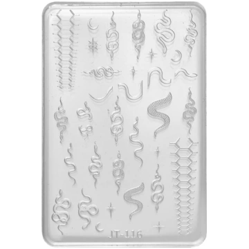 Mehrzweck Silikonform in Schlangenform für Nails A