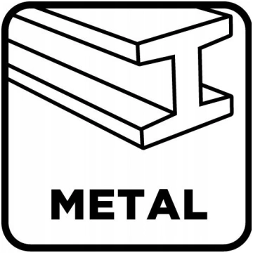 Pagarināts Hss metāla urbis, Din 340, 12 mm GRAPHI