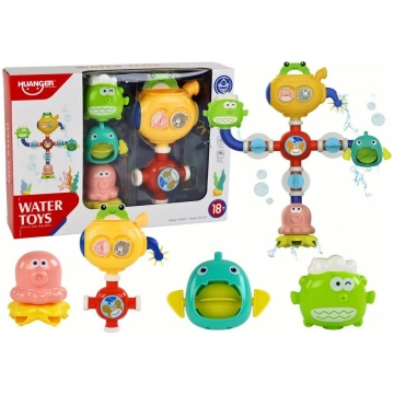 Leantoys Rotaļlieta Ūdens Vannas Pārplūdes Robots 