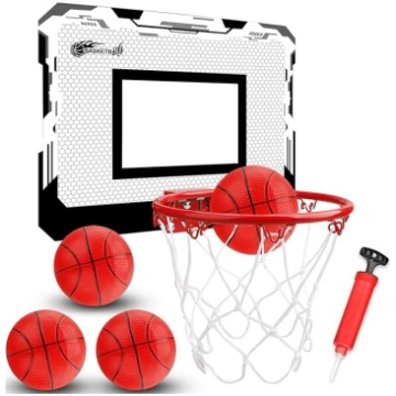 Iekštelpu mini basketbola riču komplekts bērniem, 
