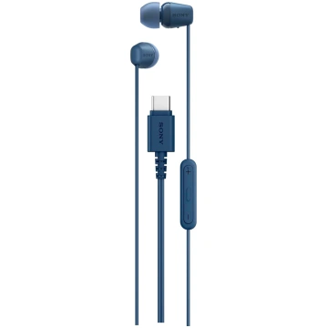 Sony Earbuds IER?EX15C Wired In-ear Microphone Blu