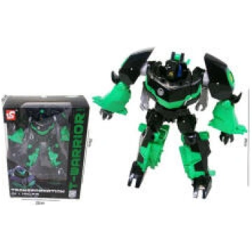 ROBOT / TRANSFORMER - 50516 - zaļš - izmērs 20 cm 