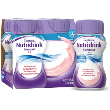 NUTRIDRINK Compact ar zemeņu garšu 125ml N4