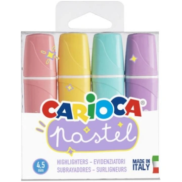 Marķieri CARIOCA Memolight 4 gab 200-13692