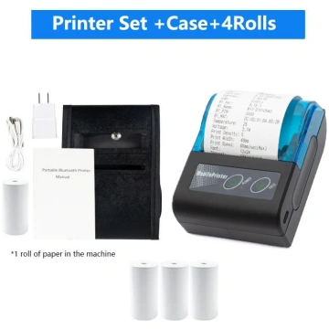 58mm Mini Portable Thermal Receipt Printer Mobile