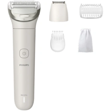PHILIPS 8000 bezvada sieviešu skuveklis mitrai un 