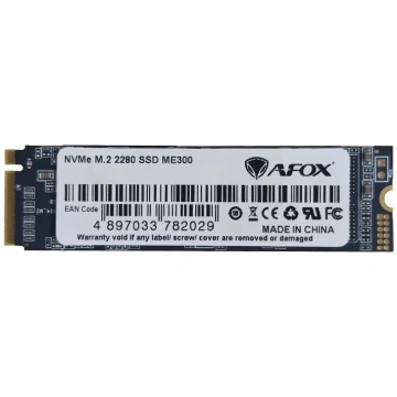 SSD M.2 AFOX ME300-512GN 512 GB PCIe NVMe TLC, las