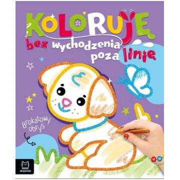 Es krāsoju, neizkāpjot no līnijas Dog glitter - Ag