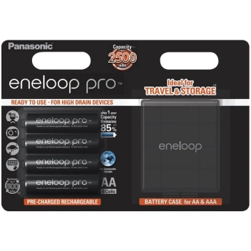 Panasonic Eneloop Pro BK-3HCDEC4BE 2500 mAh (4xAA)