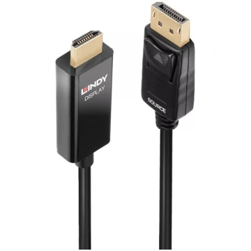 Active DisplayPort uz HDMI kabelis Lindy 2m