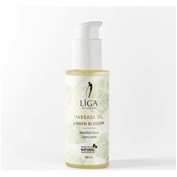 Masāžas eļļa Liepu ziedi 100 ml •
