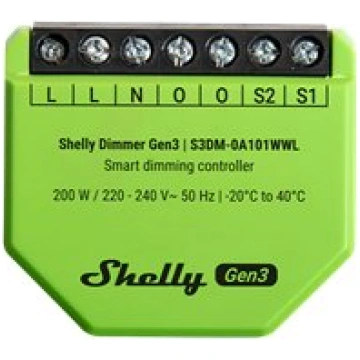 Smart dimming controller Shelly Dimmer Gen3 Shelly