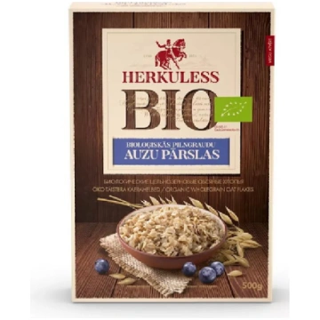Pilngraudu auzu pārslas Herkuless BIO 500 g