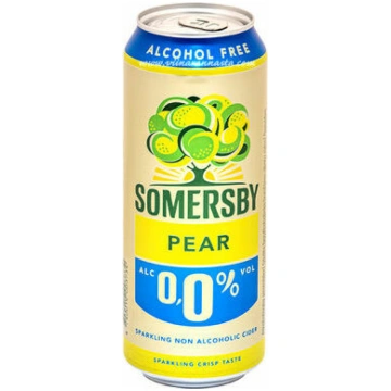 B/a sidrs Pear 0.0% 0.5l CAN, Somersby