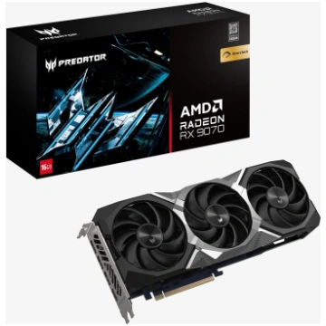 Acer Predator BiFrost AMD Radeon Trademark RX 9070