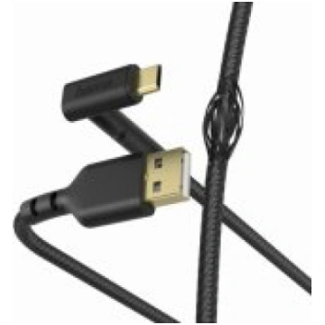 Hama 00187215 Stand Charging/ Data Cable, Micro-US