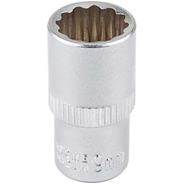 Muciņa 12-stūru 9 mm 1/4" DR FORSAGE F-52909 Cr-V 